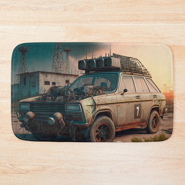 Item preview, Old car, post apocalypse. designed and sold by GalinaNe.