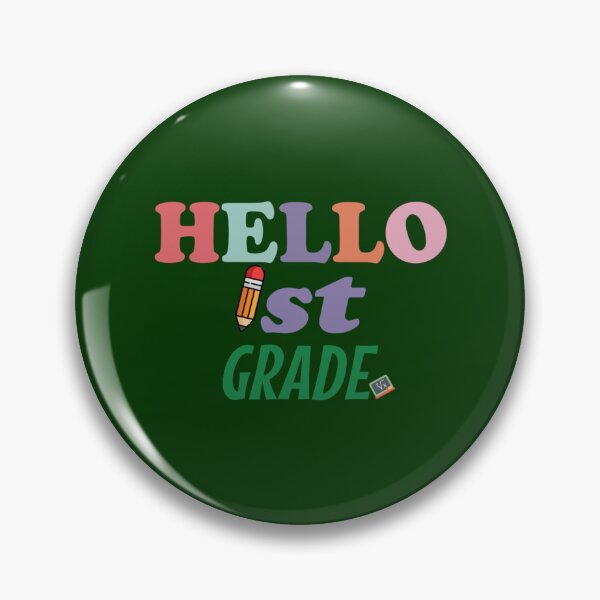 Item preview, Hello frist grade - Funny hello frist grade design - back to school   designed and sold by WalkerDavidz.