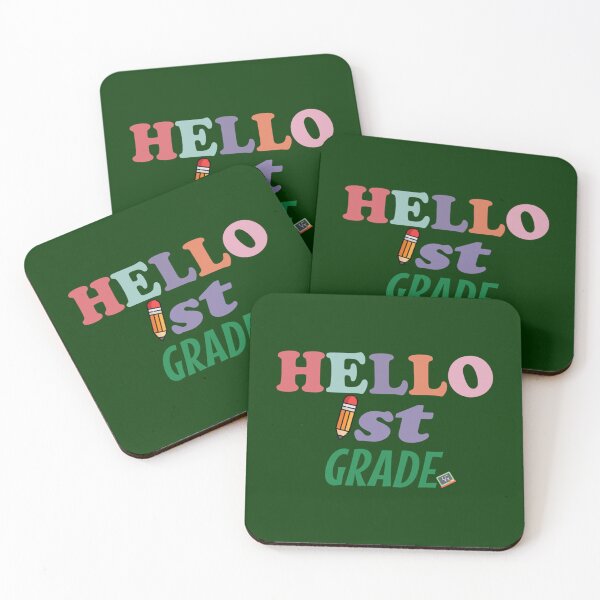 Item preview, Hello frist grade - Funny hello frist grade design - back to school   designed and sold by WalkerDavidz.