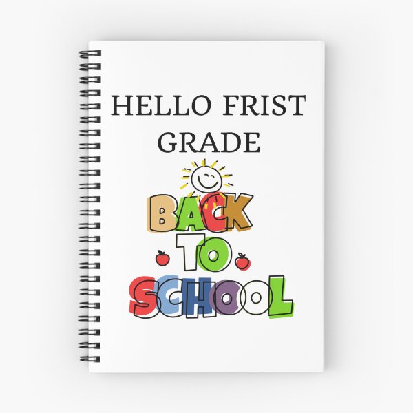 Item preview, hello frist grade                 designed and sold by WalkerDavidz.
