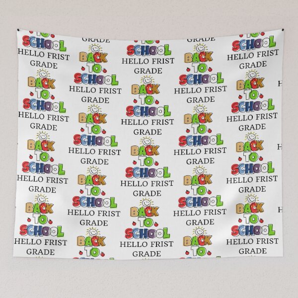Item preview, hello frist grade                 designed and sold by WalkerDavidz.
