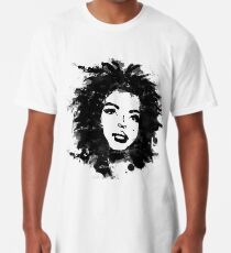 Lauryn Hill (monochrome) Long T-Shirt