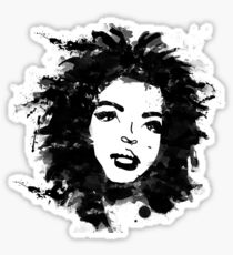 Lauryn Hill (monochrome) Sticker