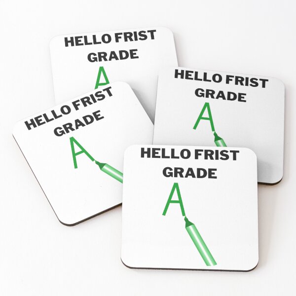 Item preview, hello frist grade                     designed and sold by WalkerDavidz.