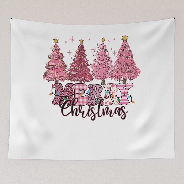 Artikelvorschau, Vintager rosa Weihnachtsmann - Retro rosa Weihnachtsmann - Weihnachten entworfen und verkauft von TADYSHOP.