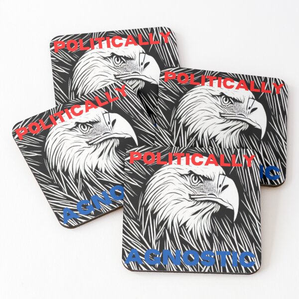 Item preview, POLITICALLY AGNOSTIC - EAGLE - USA  designed and sold by ArtzandDesignz.