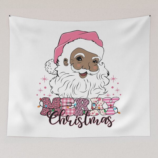 Artikelvorschau, Vintage Pink Santa Claus - Retro Pink Santa Claus - Weihnachten entworfen und verkauft von TADYSHOP.