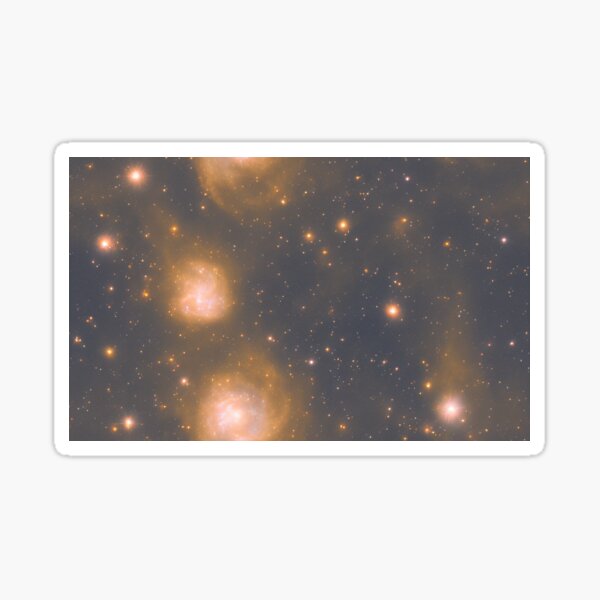 Nahtlose Sternenkosmos-Beschaffenheitsmuster XV Sticker