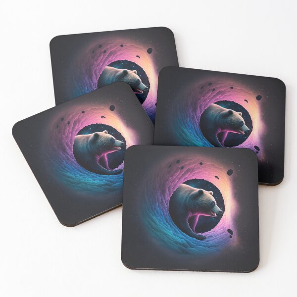 Item preview, A bear in a black hole. designed and sold by GalinaNe.