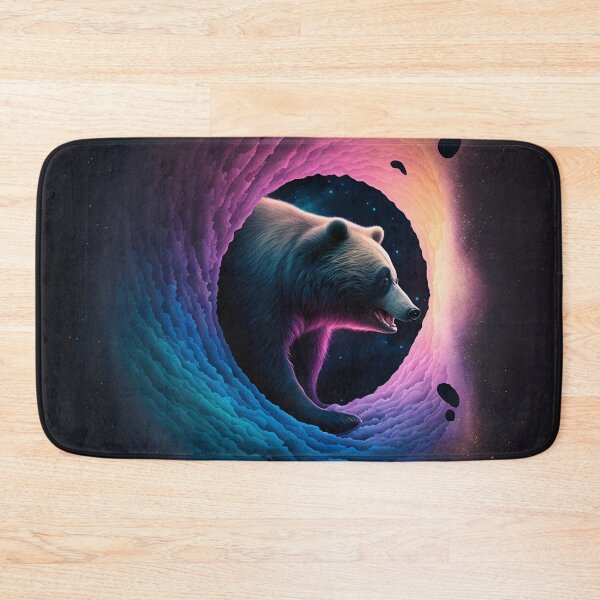 Item preview, A bear in a black hole. designed and sold by GalinaNe.