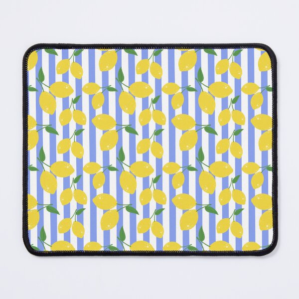 Item preview, Blue Stripes and Lemons Design designed and sold by APearlDesigns.