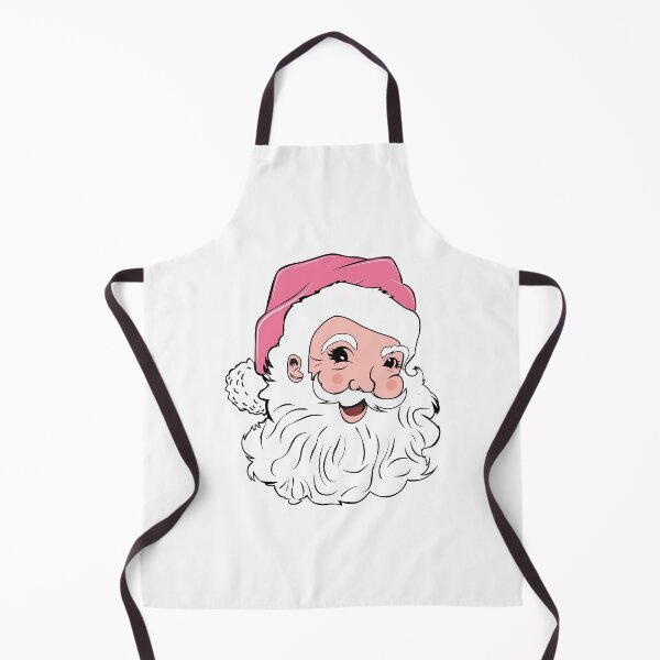 Artikelvorschau, Vintager rosa Weihnachtsmann - Retro rosa Weihnachtsmann - Weihnachten entworfen und verkauft von TADYSHOP.