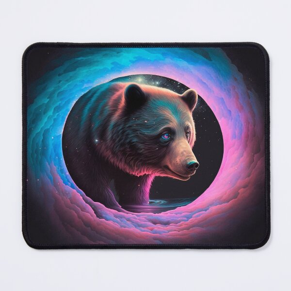 Item preview, A bear in a black hole. designed and sold by GalinaNe.