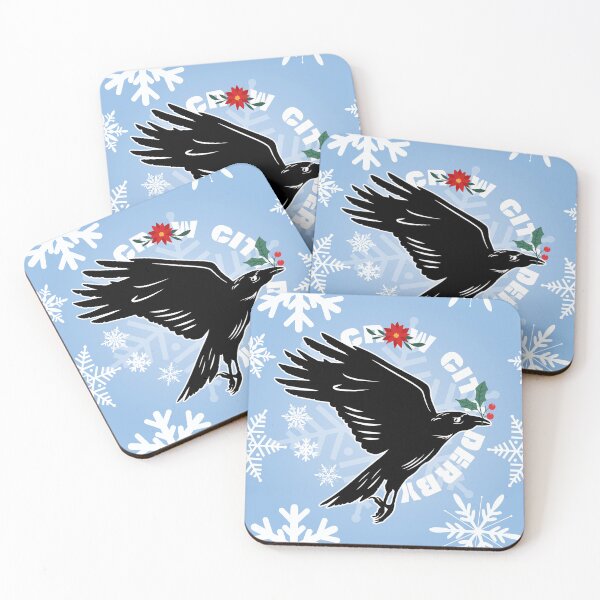 Item preview, Crow City Derby Winter Holiday Logo designed and sold by CrowCityDerby.