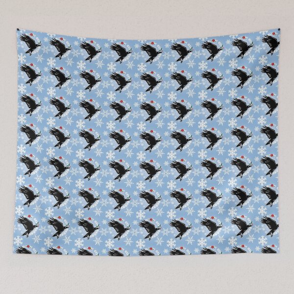 Item preview, Crow City Derby Logotipo de vacaciones de invierno designed and sold by CrowCityDerby.
