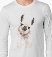Camiseta de manga larga Llama