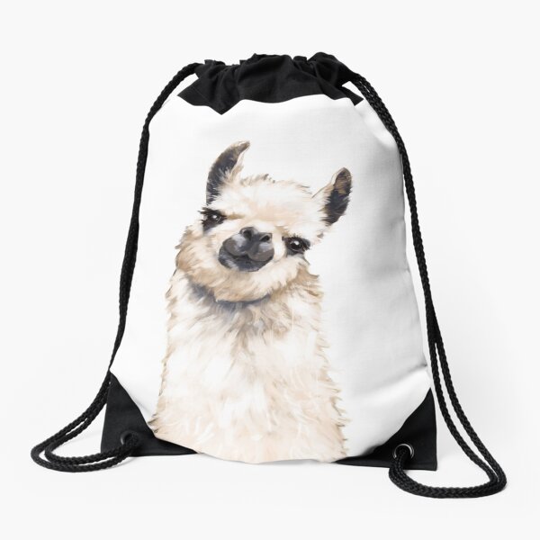 Llama Drawstring Bag