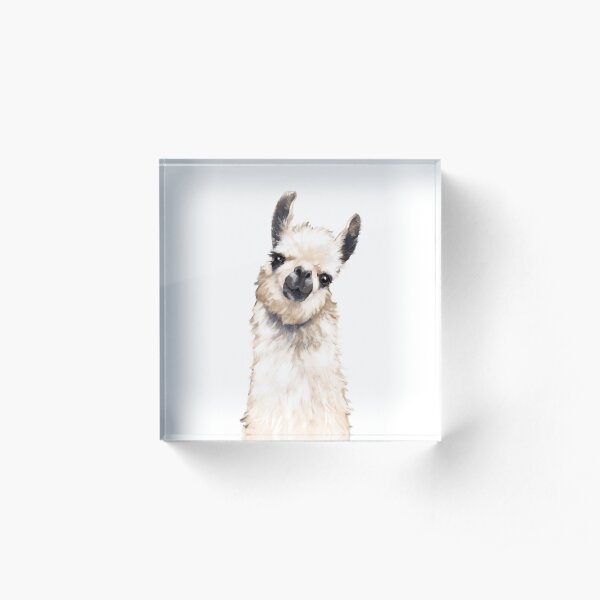 Llama Acrylic Block