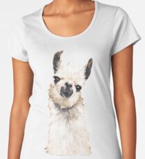 Llama Women's Premium T-Shirt