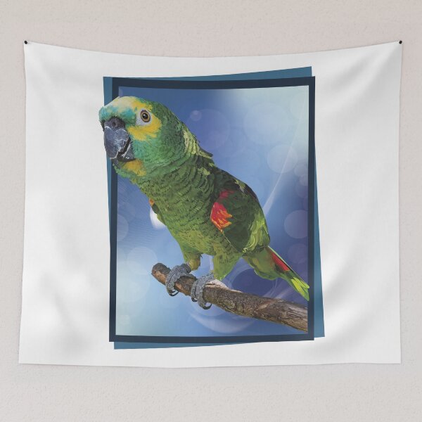 Item preview, The blue-fronted amazon designed and sold by obscurite.