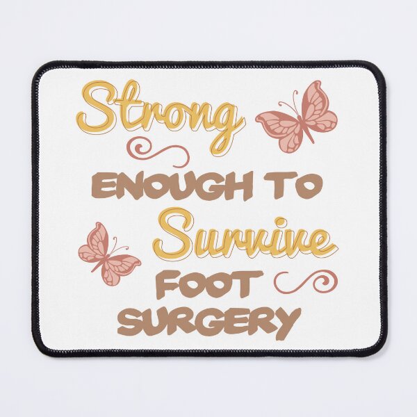 Item preview, Inspirational Women’s Foot Surgery designed and sold by thepixelgarden.