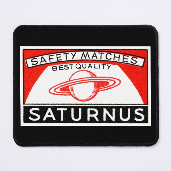 Item preview, Vintage Matchbox Art - Saturnus Safety Matches designed and sold by MtWoodsonSales.