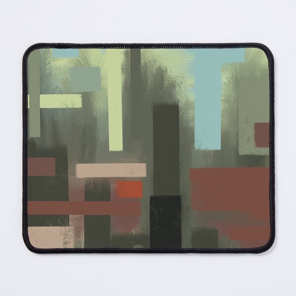 Item preview, Abstract blocky landscape designed and sold by Nigh-designs.