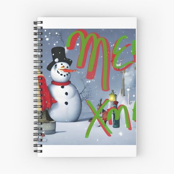 Item preview, A Xmas snow man in a seasonal Christmas. designed and sold by deville13.