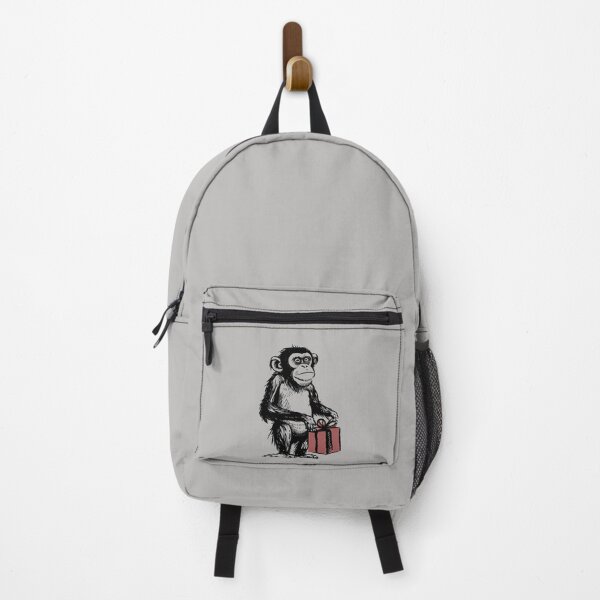 Item preview, Christmas is approaching santa claus. Monkey with gift designed and sold by Watzek.