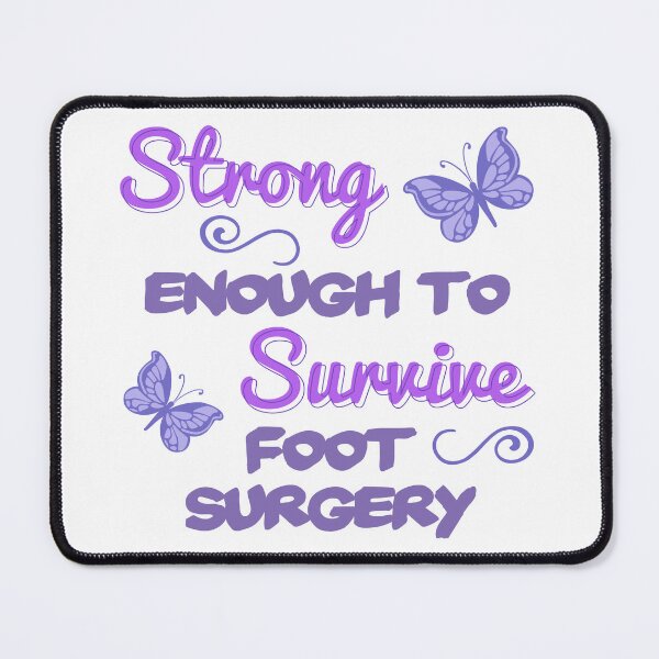 Item preview, Inspirational Women’s Foot Surgery designed and sold by thepixelgarden.