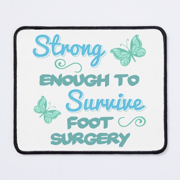 Item preview, Inspirational Women’s Foot Surgery designed and sold by thepixelgarden.