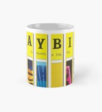 Custom Broadway Playbill Framed Art Collage Mug