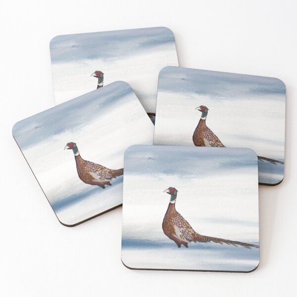 Item preview, Pheasant in the snow designed and sold by Nigh-designs.