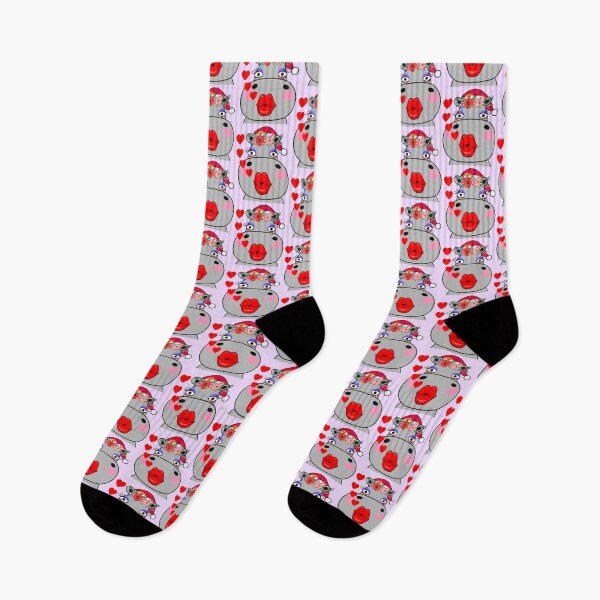 Item preview, Christmas Hippo designed and sold by IdinDesignShop.