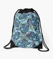 my heart is frozen Drawstring Bag