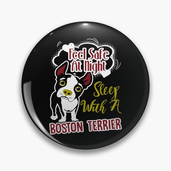 Item preview, Feel Safe Sleep With A Boston Terrier designed and sold by UnknownArtistt.