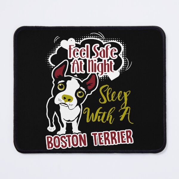 Item preview, Feel Safe Sleep With A Boston Terrier designed and sold by UnknownArtistt.