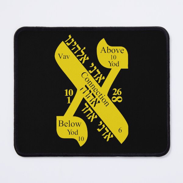 Item preview, God is One, Alef, 26, Adonai Ehad designed and sold by Proverbs812.