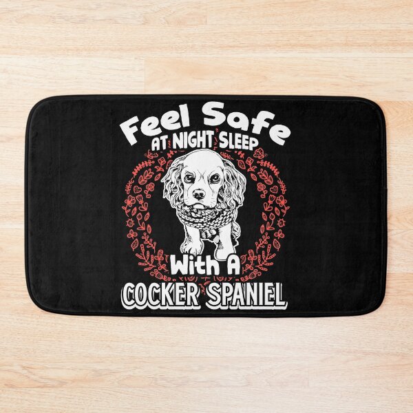 Item preview, Feel Safe Sleep With A Cocker Spaniel designed and sold by UnknownArtistt.