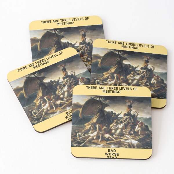 Item preview, THE THREE LEVELS OF MEETINGS - BAD, WORSE, DEAD designed and sold by TechLaughs.