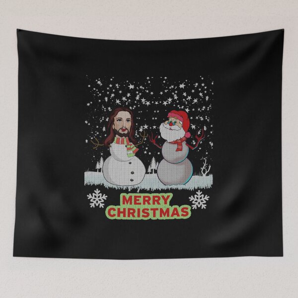 Item preview, Merry Christmas With Jesus And Santa designed and sold by TJR-Production.