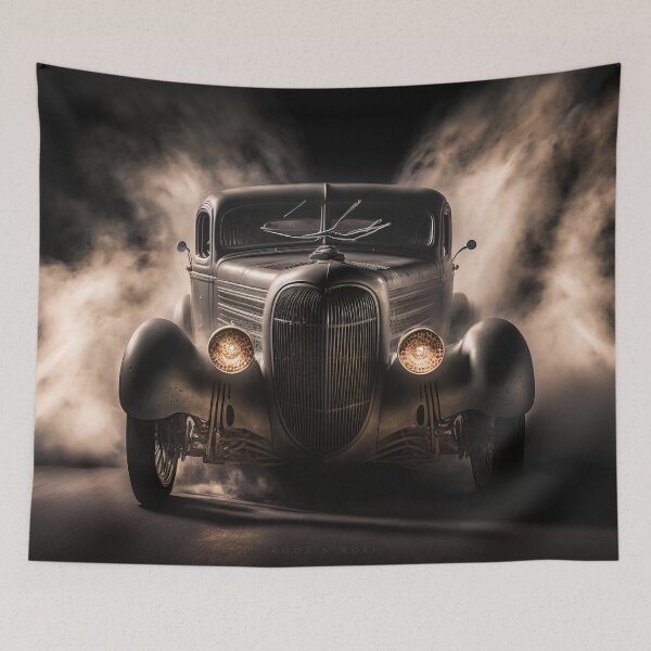 Item preview, Hot Rod Burnout #1, a perfect gift for all American Muscle Car fans designed and sold by RodZnRoll.