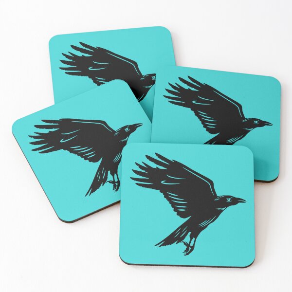 Item preview, Crow City - SMALL LOGO - Black crow plain designed and sold by CrowCityDerby.