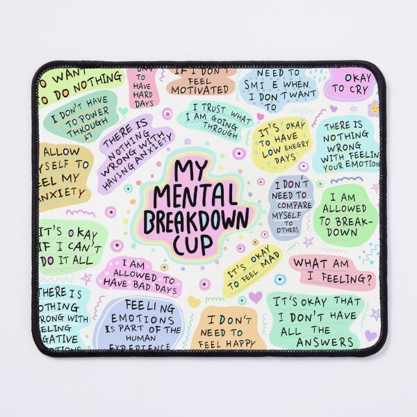 Item preview, My Mental Breakdown Tumbler, Mental Health Tumbler, Mental Health Gifts, Daily Affirmations Gifts designed and sold by BlueXs.