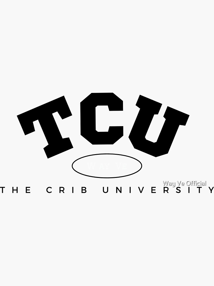 ""The Crib University" By Way Ve " Sticker for Sale by DeezyOfficial