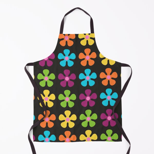 Item preview, Retro Spring Blooming Flowers Pattern designed and sold by FrazellaDesigns.