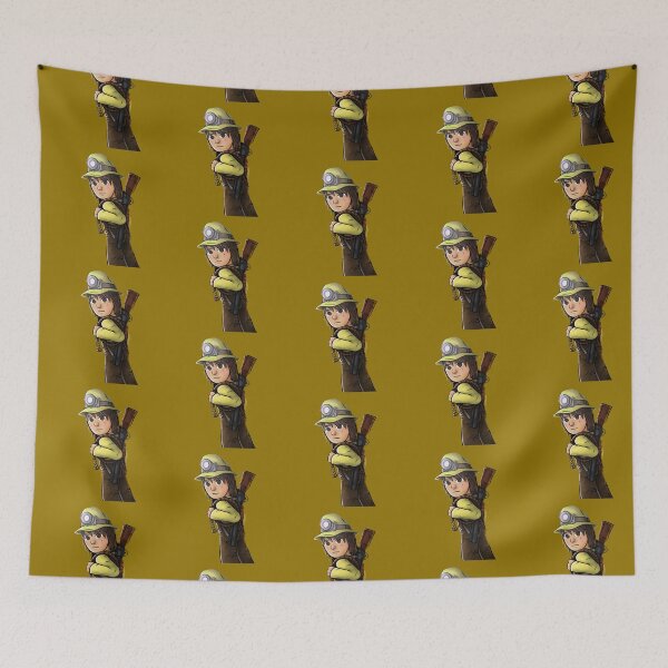 Item preview, spelunky boy khaki brown designed and sold by alexhales8008.