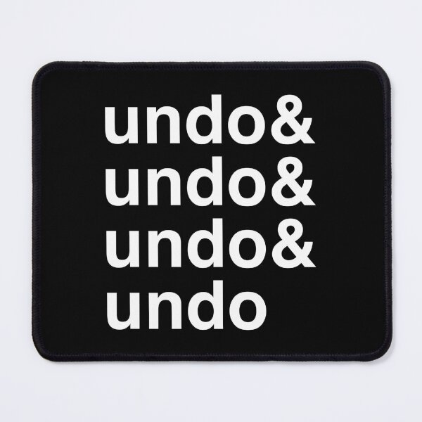 Item preview, Undo, Undo Funny Graphic Design designed and sold by murialbezanson.