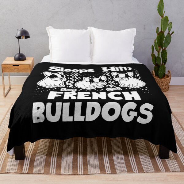 Item preview, I Sleeps With French Bulldogs designed and sold by UnknownArtistt.