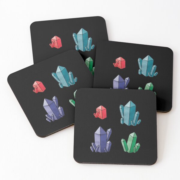 Item preview, Watercolor Crystal Line Drawing Set designed and sold by murialbezanson.
